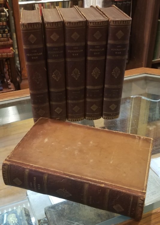 History of the War in the Peninsula and in the South of France from the year 1807 to the year 1814 6 Volumes Complete Set